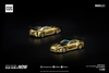 [POP RACE] 1:64 Top Secret GT300 Supra Gold Chrome