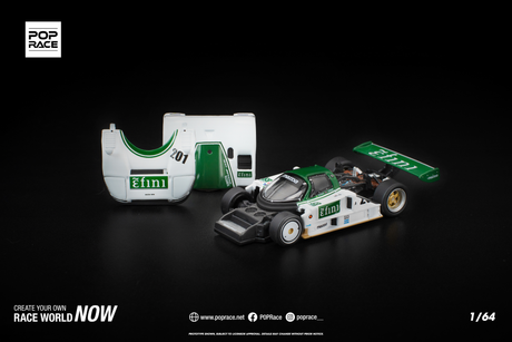 [POP RACE] 1:64 Mazda 787B JSPC 1991 - Toy Space Diecast Online Store Singapore