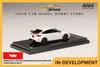 [HOBBY JAPAN] 1:64 Honda Civic Type R (FL5) Racing Black Package 2025 - Championship White