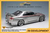 [MAKE UP] 1:18 Nissan Skyline GT-R (BNR34 NISMO R-Tune Version) 2004 Silver / NISMO Stripe [EML135A]