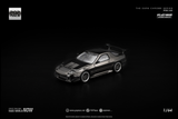 [POP RACE] 1:64 Mazda RX7 (FC3S) RE-Amemiya Dark Chrome - Toy Space Diecast Online Store Singapore