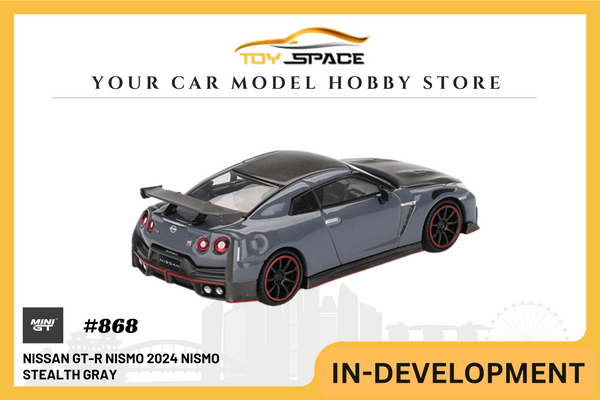 [MINI GT] Nissan GT-R Nismo 2024 NISMO Stealth Gray