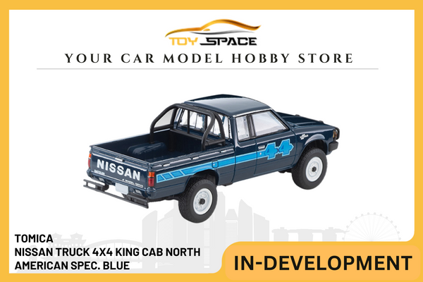 [TOMICA] Nissan Truck 4X4 King Cab North American Spec. Blue