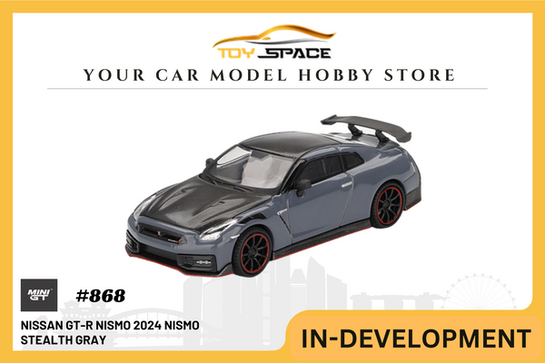 [MINI GT] Nissan GT-R Nismo 2024 NISMO Stealth Gray