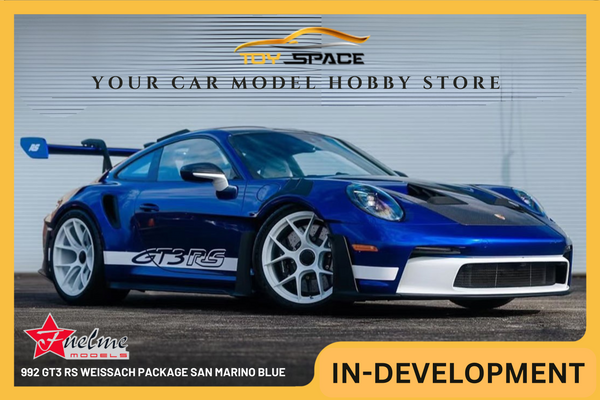 [FUELME] 1:18 992 GT3 RS Weissach Package San Marino Blue