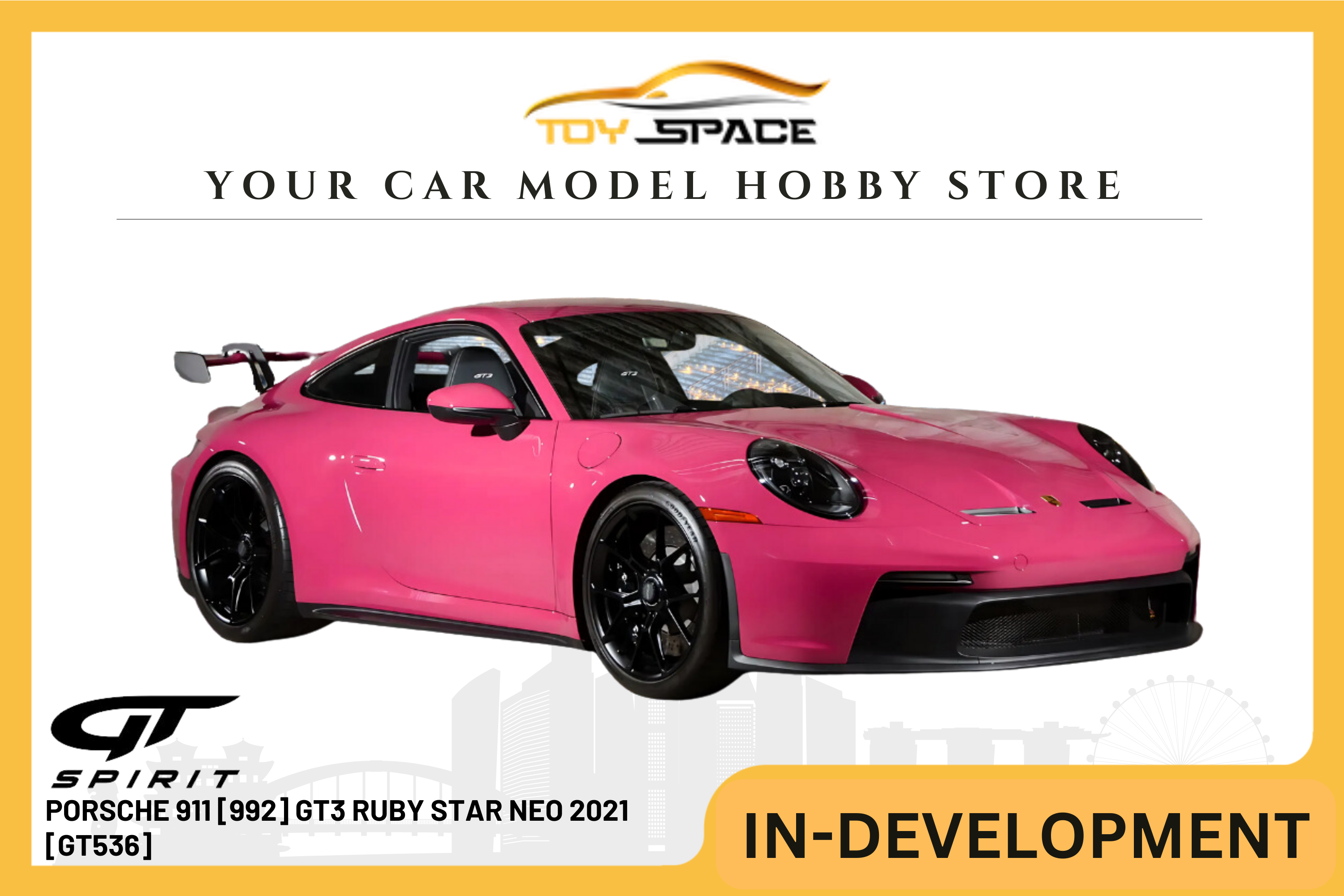 [GT SPIRIT] 1:12 Porsche 911 [992] GT3 Ruby Star Neo 2021 [GT536]