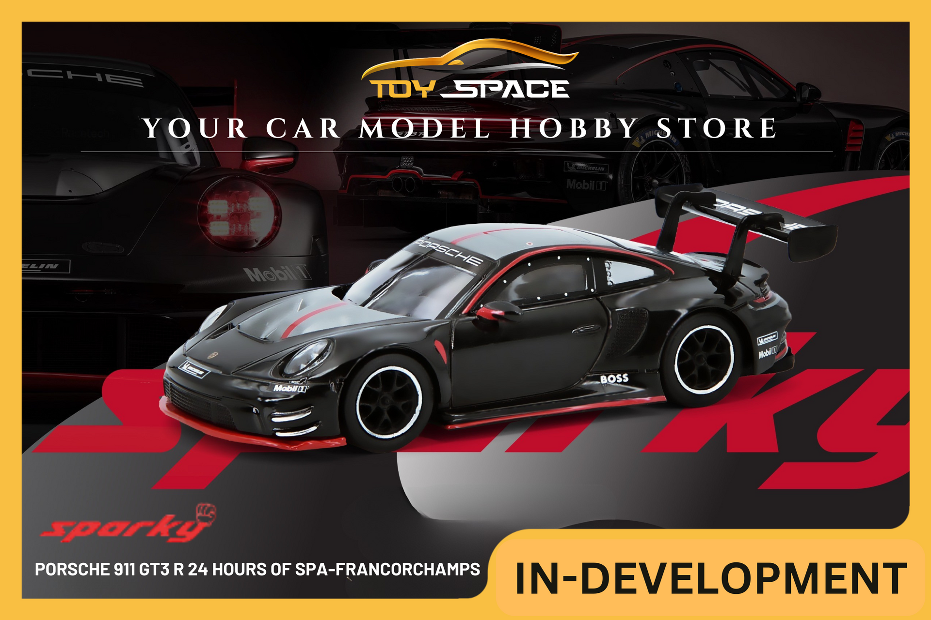 SPARKY] 1:64 Porsche 911 GT3 R 24 Hours of Spa-Francorchamps