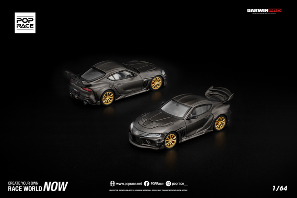 [POP RACE] 1:64 Darwin Pro 66G WBK Supra A90 Carbon Edition