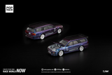 [POP RACE] 1:64 Nissan Stagea Magic Purple