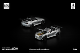 [POP RACE] 1:64 Pandem S2000 Silver - Toy Space Diecast Online Store Singapore