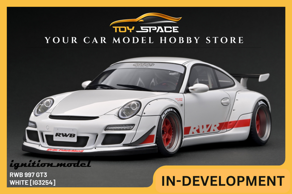 [IGNITION MODEL] 1:18 RWB 997 GT3 White [IG3254]