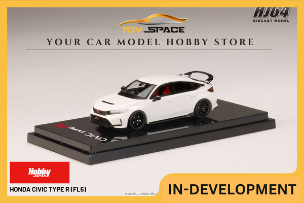 [HOBBY JAPAN] 1:64 Honda Civic Type R (FL5) Championship White