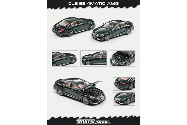 [MORTAL] 1:64 Mercedes CLS63 AMG Emerald Green