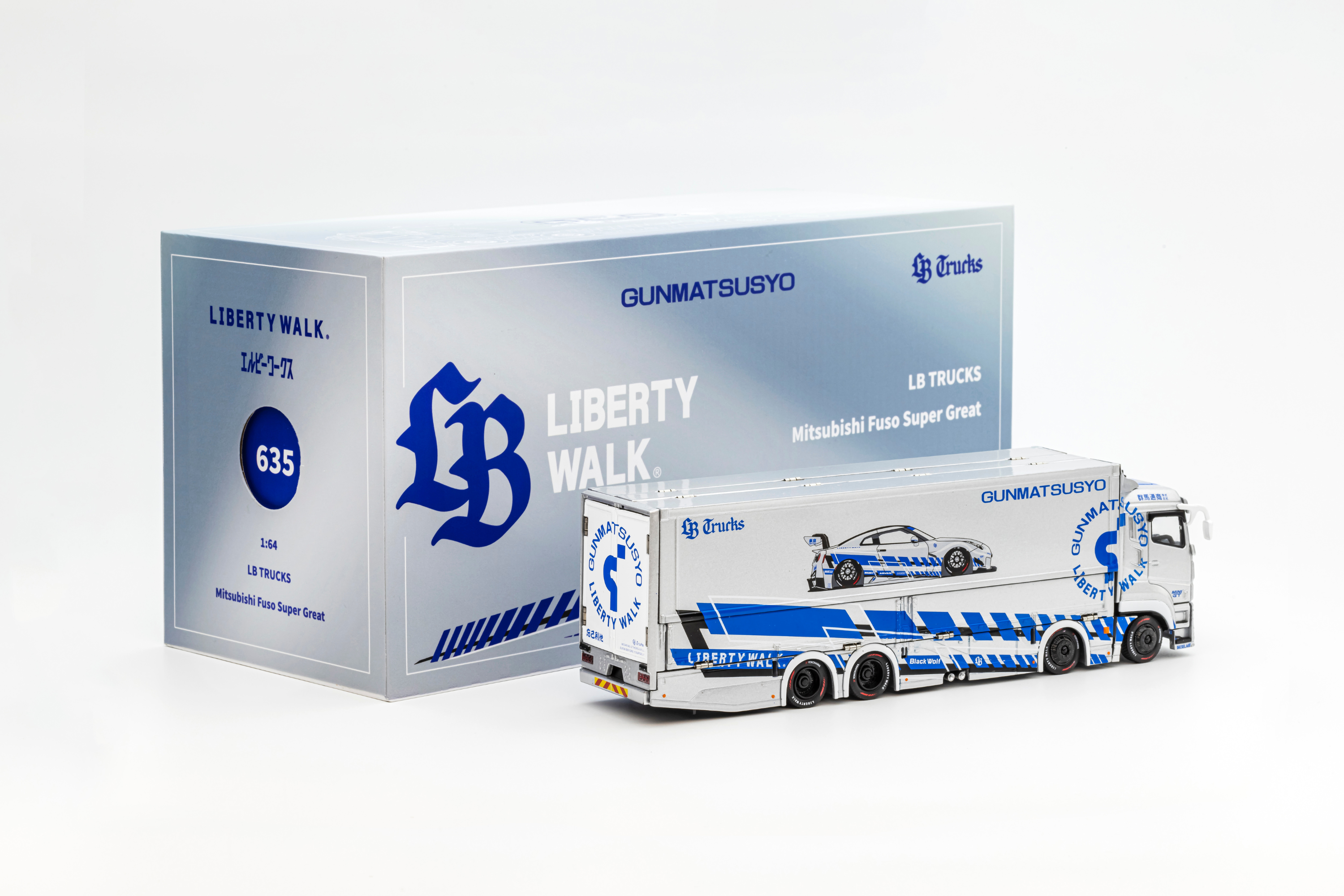 [GCD] 1:64 LBWK Chrome Truck (TAS Exclusive)