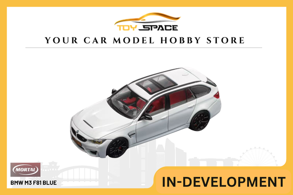 [MORTAL] 1:64 BMW M3 F81 Pearl White