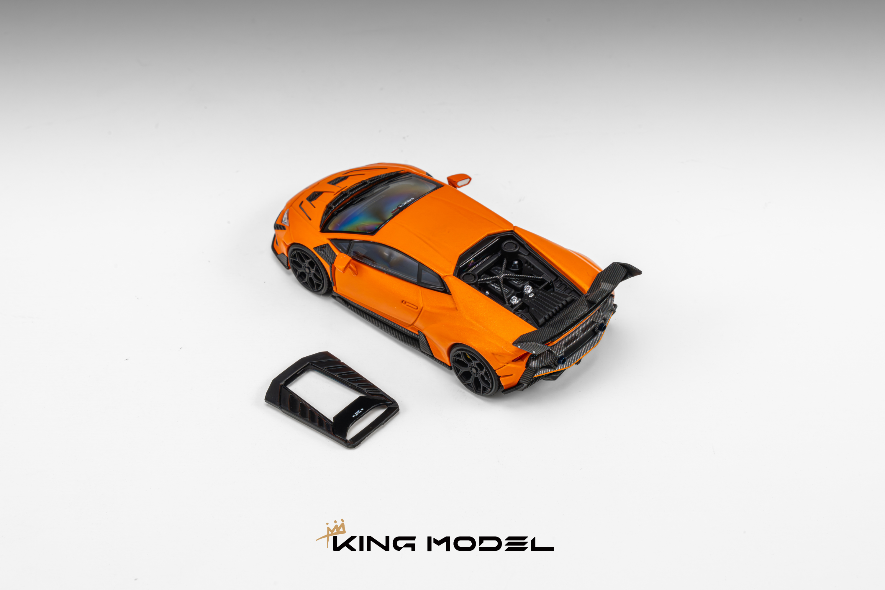[KING MODEL] 1:64 DarwinPRO Huracan LILITH Matte Orange