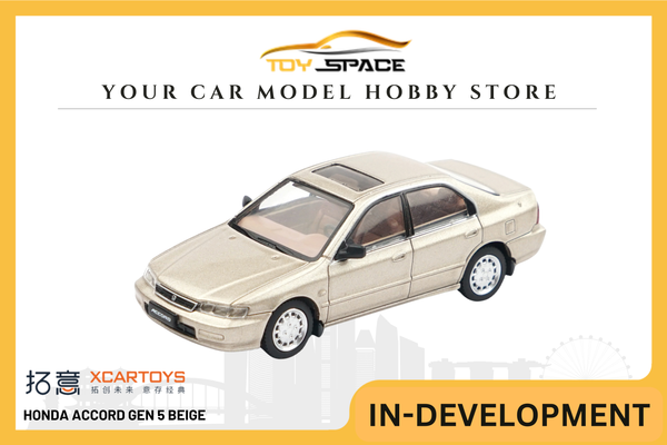 [XCARTOYS] 1:64 Honda Accord Gen 5 Beige