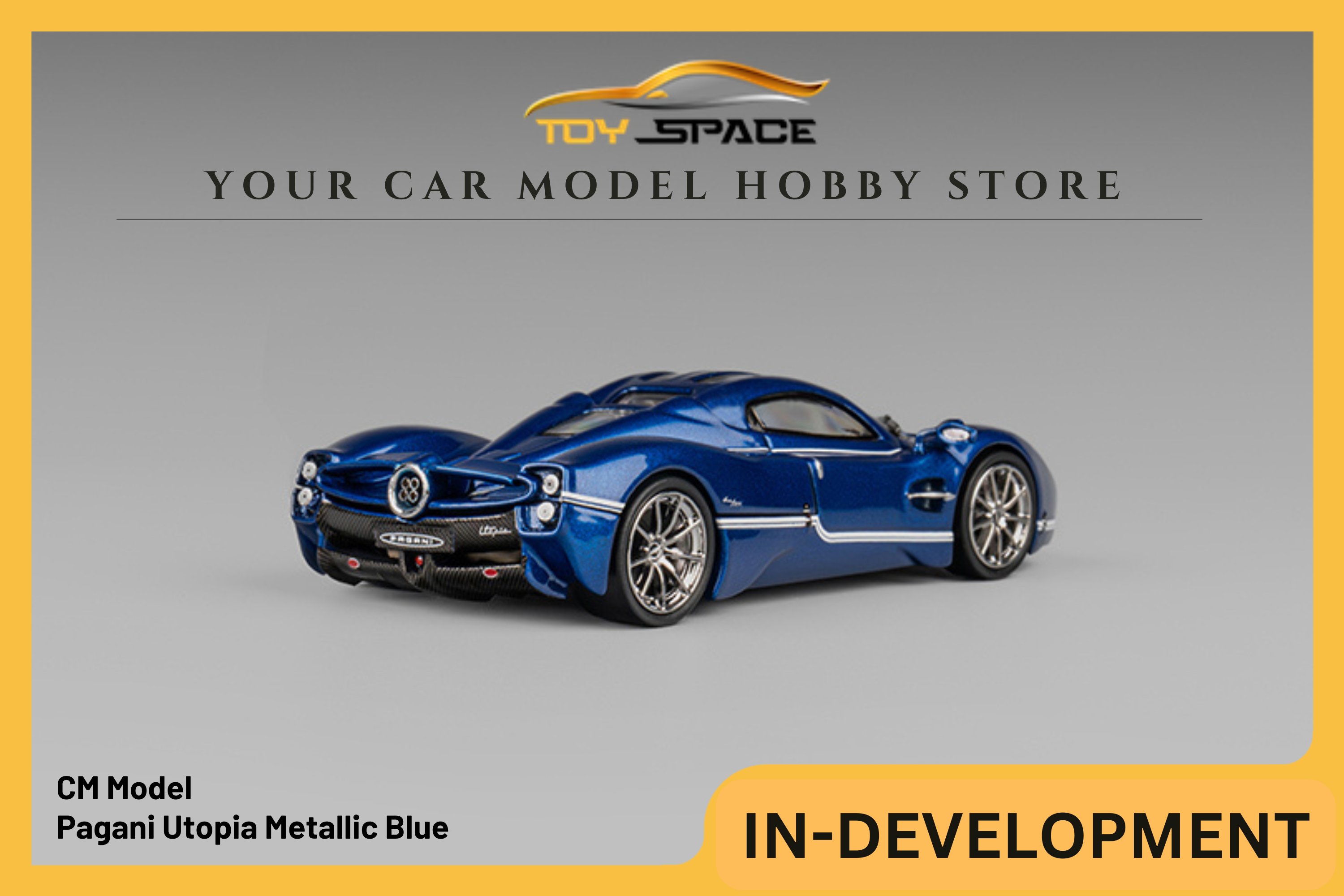 [CM MODEL] 1:64 Pagani Utopia Metallic Blue