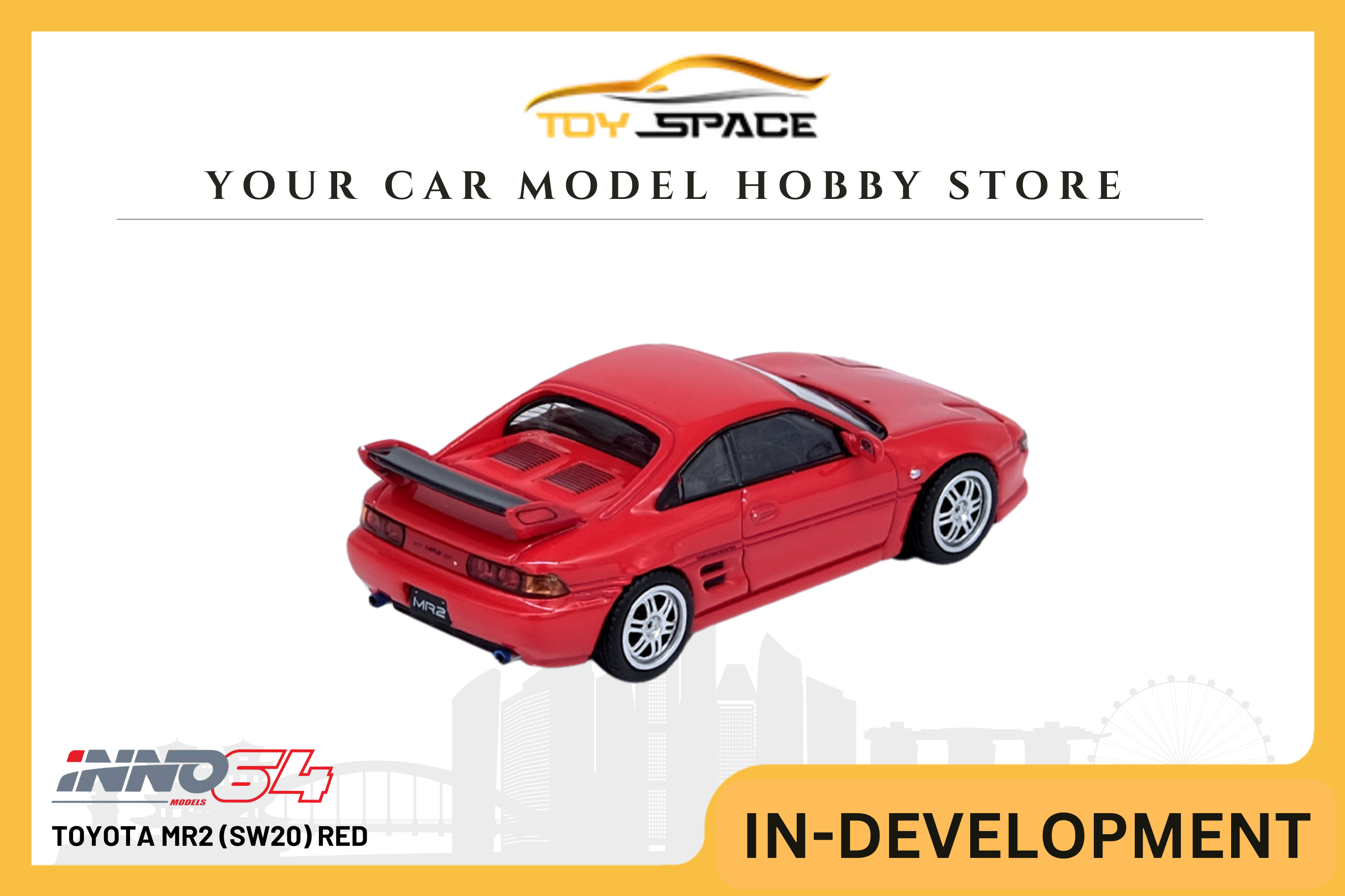 [INNO64] Toyota MR2 (SW20) Red