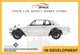 [SOLIDO] 1:18 Nissan Skyline (C10) Hakosuka Solido Works Pearl White 1970 - Toy Space Diecast Online Store Singapore