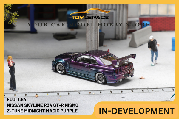 [FUJI] 1:64 Nissan Skyline R34 GT-R Nismo Z-Tune Midnight Magic Purple