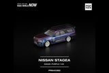 [POP RACE] 1:64 Nissan Stagea Magic Purple
