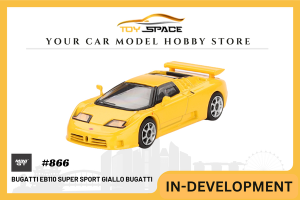 [MINI GT] Bugatti EB110 Super Sport Giallo Bugatti