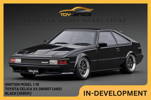 [IGNITION MODEL] 1:18 Toyota Celica XX 2800GT (A60) Black [IG3531]