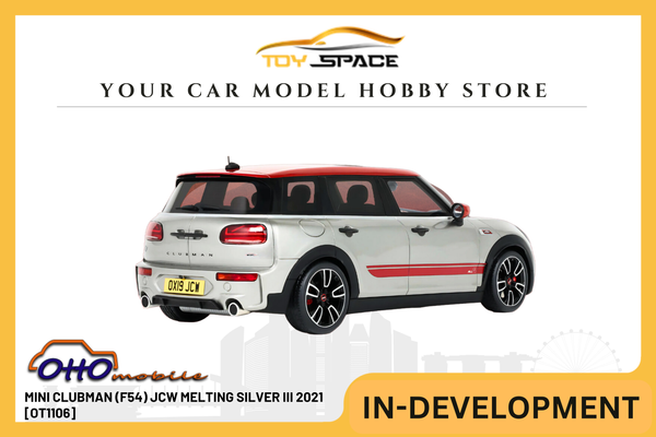 [OTTOMOBILE] 1:18 Mini Clubman (F54) JCW Melting Silver III 2021 [OT1106]