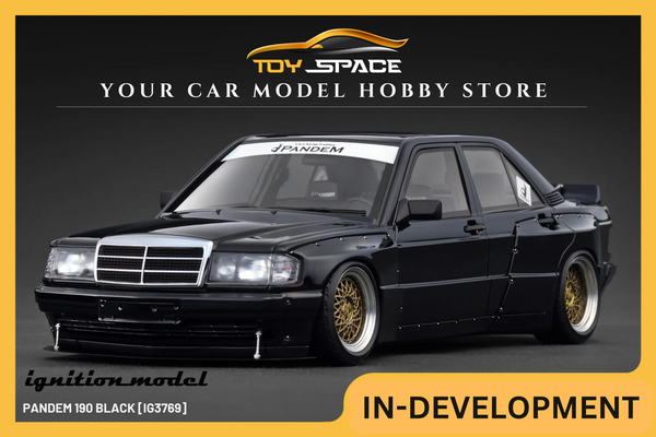 [IGNITION MODEL] 1:18 PANDEM 190 Black [IG3769]