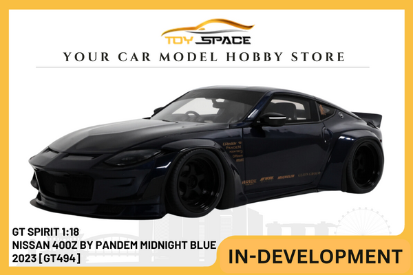 [GT SPIRIT] 1:18 Nissan 400Z By Pandem Midnight Blue 2023 [GT494]