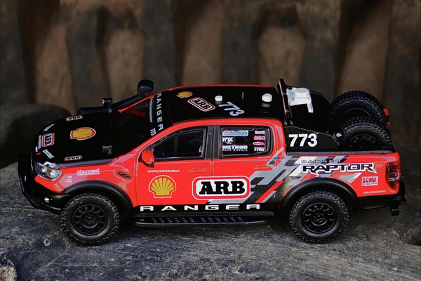 [MK MINIATURES] 1:64 Ford Ranger Raptor 2024 Baja Racing Livery