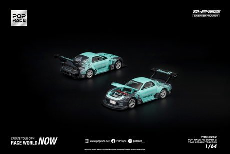 [POP RACE] 1:64 Pop Race RE Super G Time Attack TAS 2025 - Toy Space Diecast Online Store Singapore