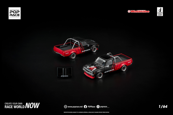 [POP RACE] 1:64 Pandem Datsun 620 Advan