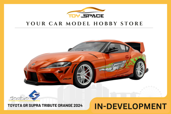 [SOLIDO] 1:18 Toyota GR Supra Tribute Orange 2024