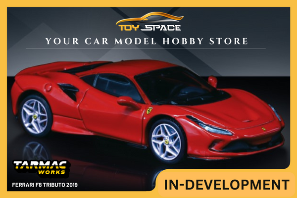 [TARMAC WORKS] 1:64 Ferrari F8 Tributo 2019