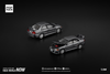 [POP RACE] 1:64 Mitsubishi Lancer Evolution IV Dark Grey