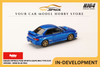 [HOBBY JAPAN] 1:64 Subaru Impreza Pure Sports Coupe WRX Type R STI Version - Sonic Blue Mica