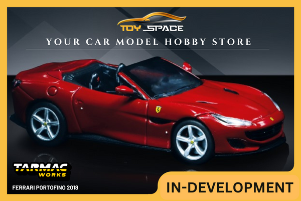 [TARMAC WORKS] 1:64 Ferrari Portofino 2018