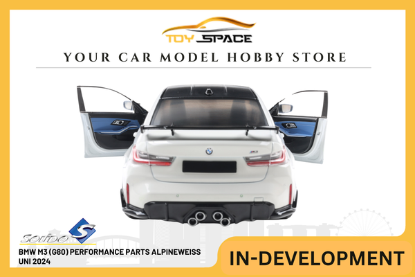 [SOLIDO] 1:18 BMW M3 (G80) Performance Parts Alpineweiss Uni 2024