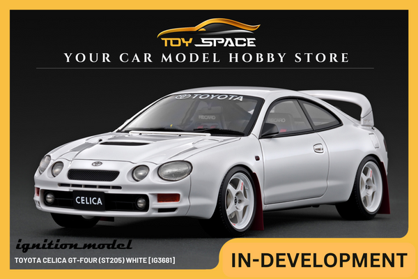 [IGNITION MODEL] 1:18 Toyota Celica GT-FOUR (ST205) White [IG3681]