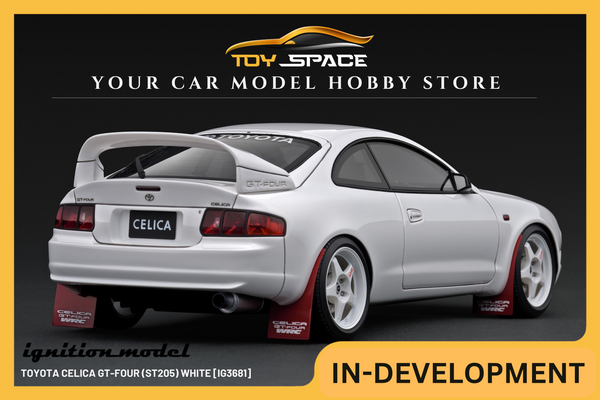 [IGNITION MODEL] 1:18 Toyota Celica GT-FOUR (ST205) White [IG3681]