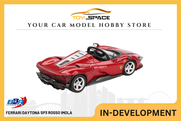 [BBR MODELS] 1:64 Ferrari Daytona SP3 Rosso Imola