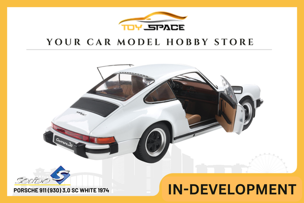 [SOLIDO] 1:18 Porsche 911 (930) 3,0 SC White 1974