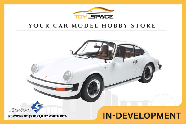 [SOLIDO] 1:18 Porsche 911 (930) 3,0 SC White 1974