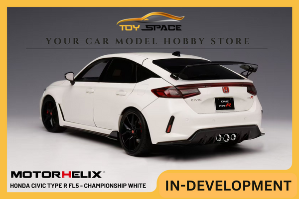 [MOTORHELIX] 1:18 Honda Civic Type R FL5 - Championship White