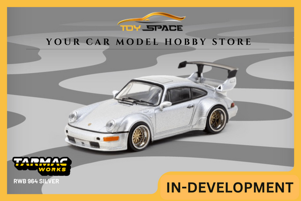 [TARMAC WORKS] 1:64 RWB 964 Silver