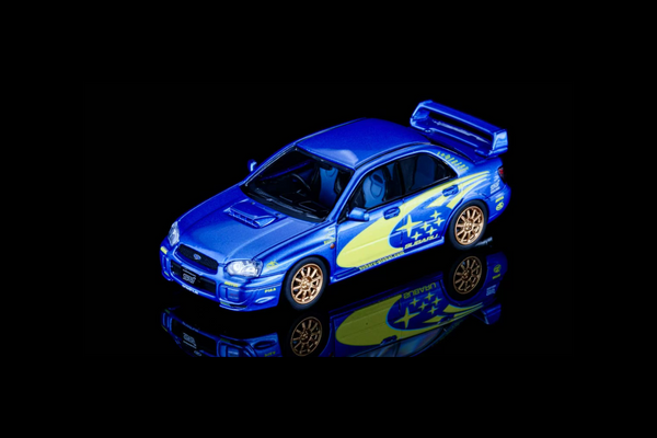 [FURUYA] 1:64 Subaru Impreza WRX STi 8th Generations Sedan Version Rally Blue