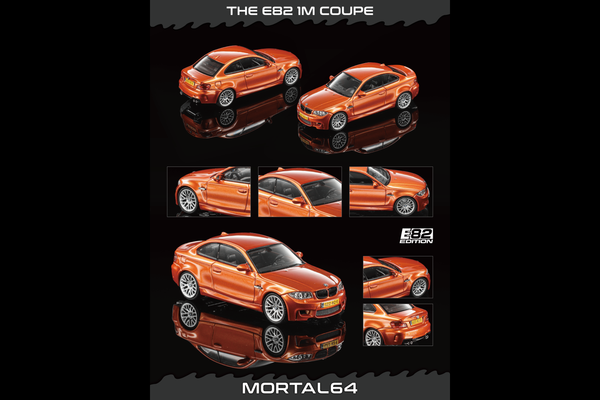[MORTAL] 1:64 BMW 1M Coupe Valencia Orange