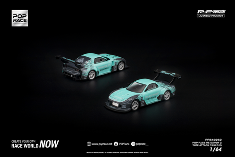 [POP RACE] 1:64 Pop Race RE Super G Time Attack TAS 2025 - Toy Space Diecast Online Store Singapore